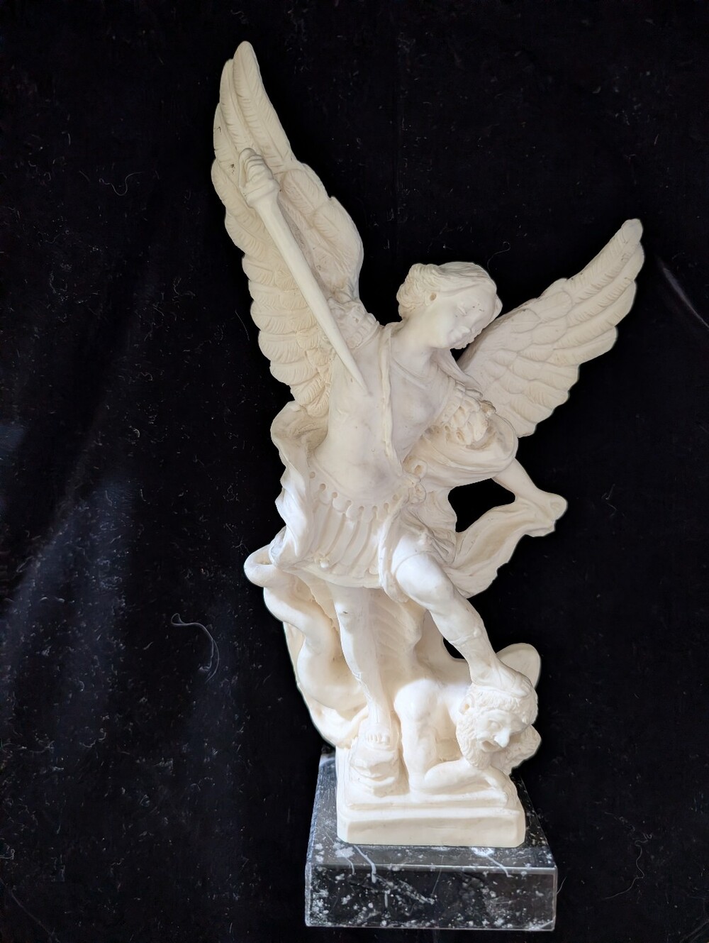White Angel Statue Home Art Sculpture